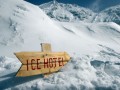 Hotel of Ice in Transylvanian Alps |图片由Gabriel Petrescu提供