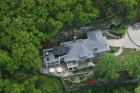 Colorful Slate Roof Stands Out on Mountain Home